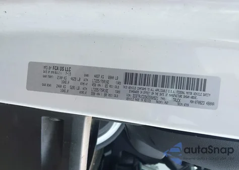 2019 Ram Promaster 2500 High Roof 136 Wb z USA, uszkodzony, nr VIN 3C6TRVCG5KE550921